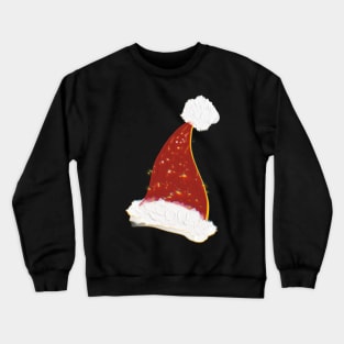 Santa Christmas Hat Crewneck Sweatshirt